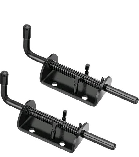 Spring loaded gate latch - gate,