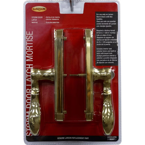 Larson bright brass mortise - bright,